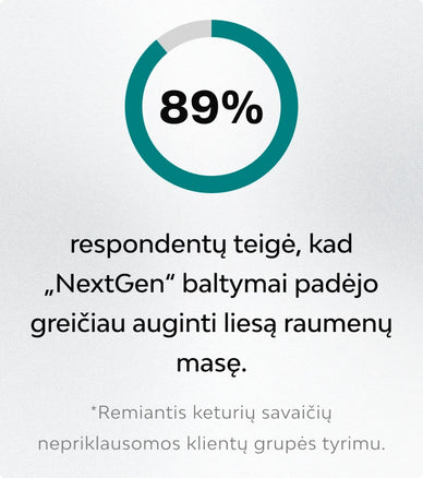 NextGen augalinės kilmės baltymai